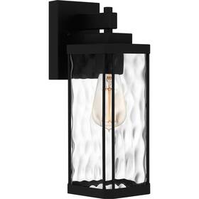 Bcr8405mbk Quoizel Bcr8405 Balchier 14 Inch Tall Wall Sconce - Black