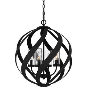 Bms3520ek Quoizel Bms3520 Blacksmith 4 Light 20 Inch W Multi Pendant - Black Bms3520ek Quoizel Bms3520 Blacksmith 4 Light 20 Inch W Multi Pendant - Black