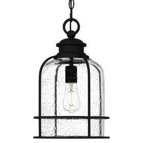 Bwe1910ek Quoizel Bwe1910 Bowles 10 Inch W Outdoor Mini Pendant - Black
