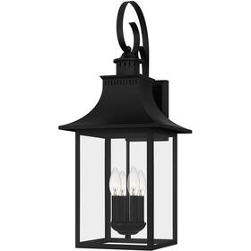 Ccr8412k Quoizel Open Box Chancellor Outdoor Wall Light Mystic Black Ccr8412k Quoizel Open Box Chancellor Outdoor Wall Light Mystic Black