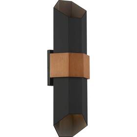 Chs8407mbk Quoizel Chasm 1-light Black Outdoor Led Wall Lantern Sconce