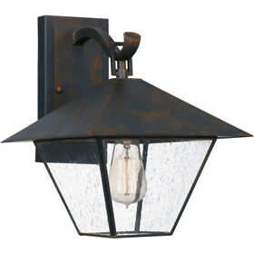 Crp8411iz Quoizel Corporal Outdoor Wall Light Industrial Bronze