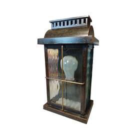 Quoizel Ctd84071 Vintage Oop Mission Craftsman Outdoor Wall Light Bronze Wavy