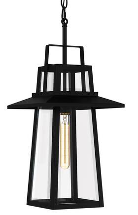 Dev1910mbk Quoizel Dev1910 Devonport 10 Inch W Outdoor Pendant - Black
