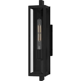 Dle8405mbk Quoizel Dale 1lt 20 Inch Outdoor Lantern Black/clear Beveled - Dle8405mbk Quoizel Dale 1lt 20 Inch Outdoor Lantern Black/clear Beveled -
