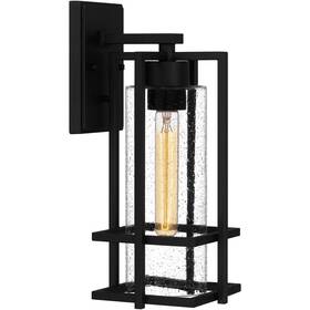 Dmn8406ek Quoizel Open Box Damien Outdoor Wall Light Earth Black