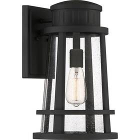 Dnm8410ek Quoizel Dunham 1-light Black Outdoor Wall Lantern Sconce