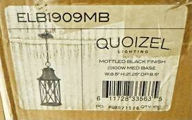 Elb1909mb Quoizel Lighting - Black Finish