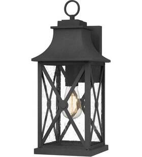 Elb8408mb Quoizel Ellerbee 1-light Outdoor Wall Mount In Mottled Black Elb8408mb Quoizel Ellerbee 1-light Outdoor Wall Mount In Mottled Black