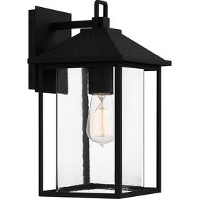 Ftc8408ek Quoizel Open Box Fletcher Outdoor Wall Light Earth Black