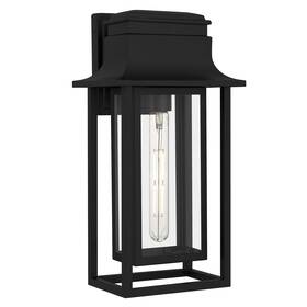 Garn8408mbk Quoizel Garn8408 Garner 17 Inch Tall Outdoor Wall Sconce - Black