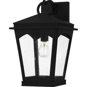 Huk8410ek Quoizel Open Box Huck Outdoor Wall Light Earth Black