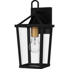 Hul8406mbk Quoizel Hul8406 Hull 13 Inch Tall Outdoor Wall Sconce - Black
