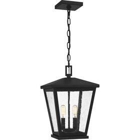 Jfy1911mbk Quoizel Joffrey Outdoor Pendant Or Chandeller Matte Black