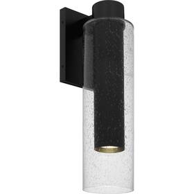 Lantern-19.75 Quoizel Lighting 611728387559 Saw8105mbk Sawyer - 5w 1 Led Outdoor Wall Inch