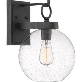 Bae8410gk Quoizel Lighting Barre 14.5 Inch Outdoor Wall Lantern Transitional Aluminum - Inches High