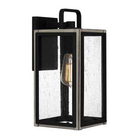 Style-13.75 Quoizel Lighting Bram8406mbk Bramshaw - 1 Light Outdoor Wall Lantern In Transitional Inches Tall