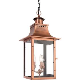 Cm1912ac Quoizel Lighting Chalmers - 3 Light Hanging Lantern Outdoor