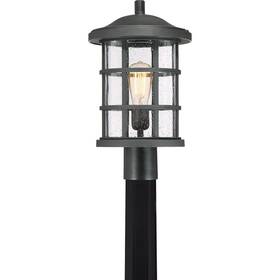 Cse9010ek Quoizel Lighting Crusade - 150w 1 Light Outdoor Large Post Lantern 17.25 Inches High Made With