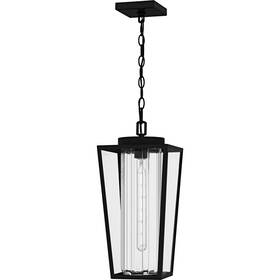 Lantern-18.75 Quoizel Lighting Jet1909mbk - Jett 1 Light Outdoor Hanging Inch Tall And