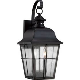 Mhe8409k Quoizel Lighting Millhouse - 2 Light Wall Sconce Outdoor Lantern