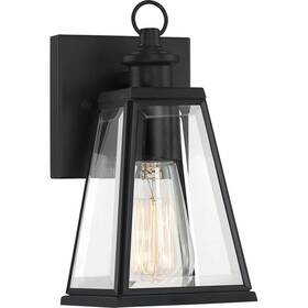 Pax8305mbk Quoizel Lighting Paxton 9 Inch Outdoor Wall Lantern Transitional Steel - Inches High