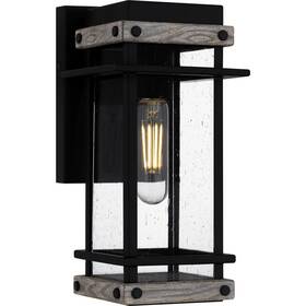 Sad8405mbk Quoizel Lighting - Strader 1 Light Outdoor Wall Lantern In Farmhouse Sad8405mbk Quoizel Lighting - Strader 1 Light Outdoor Wall Lantern In Farmhouse
