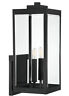 Wvr8409ek Quoizel Lighting Westover 2-light Earth Black Outdoor Large Wall Lantern Sconce