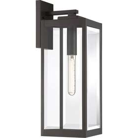 Wvr8407wt Quoizel Lighting Westover 1-light Outdoor Wall Light 7 Inch - Western Bronze Msrp 149.99