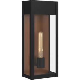 Mae8408mbk Quoizel Mae8408 Maren 18 Inch Tall Outdoor Wall Sconce - Black