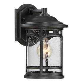Mbh8407k Quoizel Marblehead 1-light Black Outdoor Wall Lantern Sconce