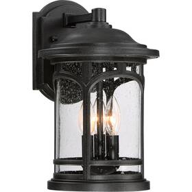 Mbh8409k Quoizel Open Box Marblehead Outdoor Wall Light Mystic Black Mbh8409k Quoizel Open Box Marblehead Outdoor Wall Light Mystic Black