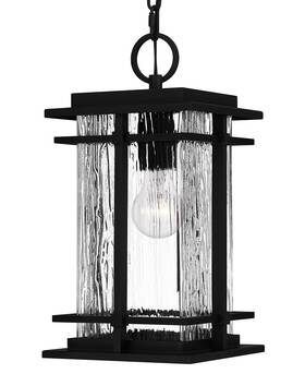 Mcl1908ek Quoizel Mcl1908 Mcalister 8 Inch W Outdoor Mini Pendant - Black