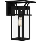 Mkl8408ek Quoizel Markley 1 Light 15 Inch Earth Black Outdoor Wall Lantern Mkl8408ek Quoizel Markley 1 Light 15 Inch Earth Black Outdoor Wall Lantern