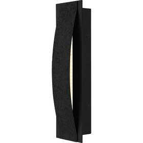 Onx8405ek Quoizel Onx8405 Onyx 18 Inch Tall Led Outdoor Wall Sconce - Black