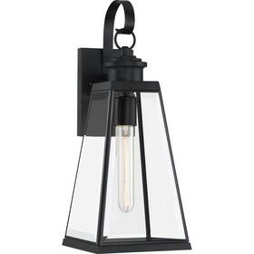 Pax8407mbk Quoizel Open Box Paxton Outdoor Wall Light Matte Black Pax8407mbk Quoizel Open Box Paxton Outdoor Wall Light Matte Black