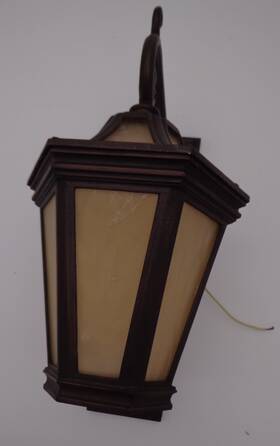 Pt8753tb Quoizel Petalo 18.5 Inch Medium 1-light Wall Lantern Terra Bronze By