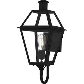 Ro8410ek Quoizel Ro8410 Rue De Royal 21 Inch Tall Outdoor Wall Sconce - Black