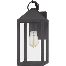Tpe8406mb Quoizel Thorpe Outdoor Wall Light Mottled Black