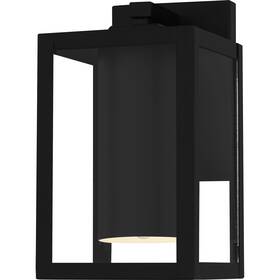 Wvr8035ek Quoizel Wvr8035 Westover 10 Inch Tall Outdoor Wall Sconce - Black