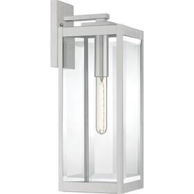 Wvr8407ss Quoizel Open Box Westover Outdoor Wall Light Stainless Steel