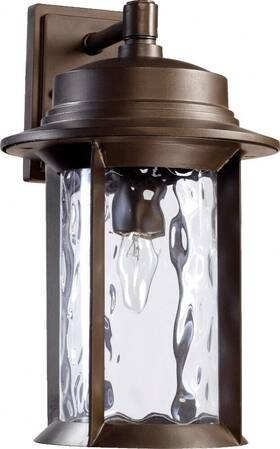 7246-9-86 Quorum 190808058362 Transitional Outdoor Lantern Traditional One Light Wall Mount