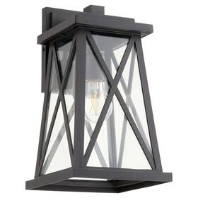 725-14-69 Quorum International 725-14 Artesno 14 Inch Tall Outdoor Wall Sconce - Black