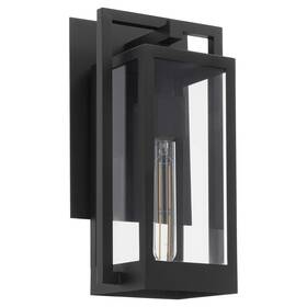 736-15-69 Quorum International 736-15 Marco 15 Inch Tall Outdoor Wall Sconce - Black