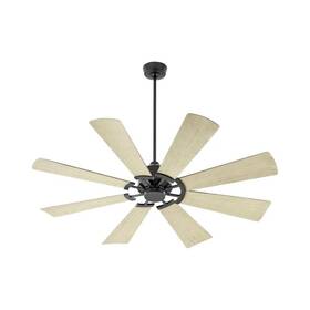 30728-59 Quorum Lighting - Mod 72 Inch Patio Fan-matte Black Finish-weathered Gray
