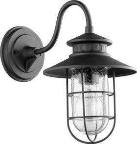 7696-69 Quorum Lighting - One Light Outdoor Lantern Wall Sconce Moriarty 1