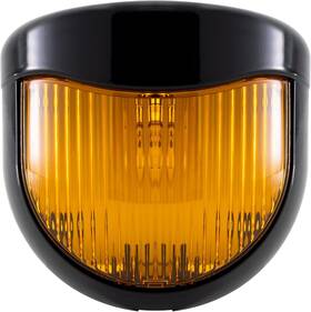 Recpro 193652078067 Rv 12v Porch Light With Amber Lens Utility Fixture For Motorho