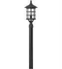 Rl-88342 Rla Hinkley Outdoor Post Light With Black Clear 657819068587