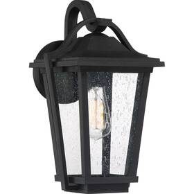 Mvws6860etblk Roseto Qzws6860 Black Single Light 15 Inch H Outdoor Wall Sconce Mvws6860etblk Roseto Qzws6860 Black Single Light 15 Inch H Outdoor Wall Sconce