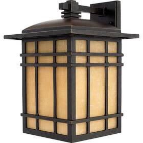 Mvws8261ib Roseto Qzws8261 Hickory 1 Light 16 Inch Tall Outdoor Wall Sconce - Bronze Mvws8261ib Roseto Qzws8261 Hickory 1 Light 16 Inch Tall Outdoor Wall Sconce - Bronze